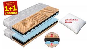 Dřevočal Sendvičový matrac Nina 200x90, AloeVera