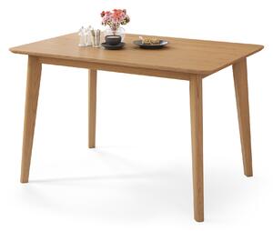 ROXY Prírodný dub, 120cm/80cm - kuchynský/jedálenský stôl RETRO - obdĺžnikový drevený stôl