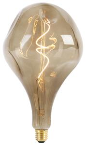 E27 Stmievateľná LED žiarovka G168 Bronzová 6W 150lm 1800K
