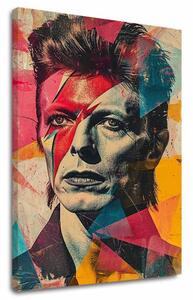 David Bowie obraz na plátne - Rebel s dušou umelca - 60x90 cm