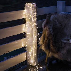 LED rozprávkové svetlá Knirke pre vonkajšie prostredie, 200 svetiel