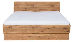 Dubová masívna posteľ Monte 180 x200cm (výber viac veľkostí)