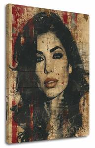 Obraz Amy Winehouse - Hlboký pohľad duše | dokončené rukou umelca - 60x90 cm