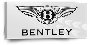 Sablio Obraz Bentley na bielej - 110x50 cm