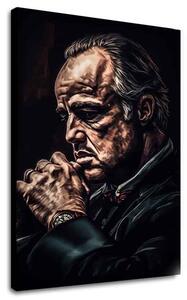 Obraz Godfather: Moc a rešpekt | Talianske plátno - 60x90 cm
