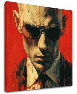 Obraz Hitman - Zmysel pre detail | dokončené rukou umelca - 60x60 cm