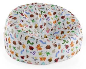 Sablio Sedací vak Cocoon Hmyz - 75 x 45 x 35 cm