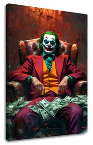 Obraz Joker: Pán chaosu | Talianske plátno - 60x90 cm