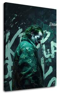 Obraz Joker: Vuitton štýl | Talianske plátno - 60x90 cm