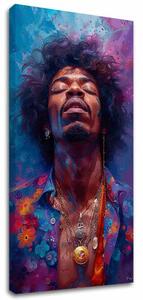 Obraz Jimi Hendrix - Explózia harmónie | dokončené rukou umelca - 50x100 cm