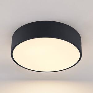 Arcchio Noabelle stropné LED, čierne, 40 cm