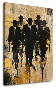 Obraz Outlaws in Shadows | dokončené rukou umelca - 60x90 cm