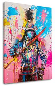 Obraz Samurai Spirit na plátne | dokončené rukou umelca - 40x50 cm