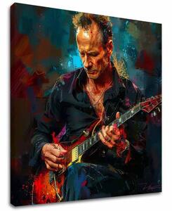 Obraz Sting - Kráľ Grammy | dokončené rukou umelca - 60x60 cm