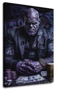 Obraz Thanos: Vládca nekonečna | Talianske plátno - 60x90 cm