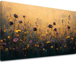 Obraz večerná lúka | dokončené rukou umelca - 40x60 cm