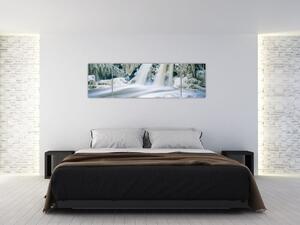 Obraz na stenu so zimnou tematikou (Obraz 170x50cm)