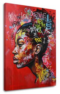 Obraz Urban Queen na plátne | dokončené rukou umelca - 40x50 cm