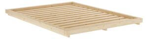 Dvojlôžková posteľ z borovicového dreva s roštom 180x200 cm Dock – Karup Design