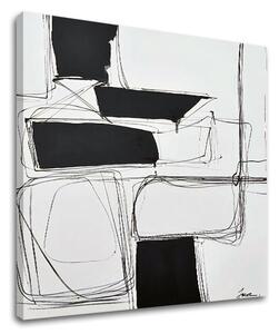 Obraz na plátne ABSTRAKT - 50x50 cm