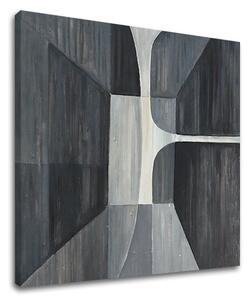 Obraz na plátne ABSTRAKT - 50x50 cm