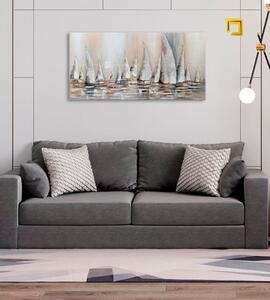 Obraz na plátne PLACHETNICE Zľava 60 % 120x60 cm