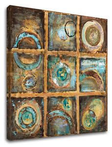Obraz na plátne ABSTRAKT - 50x50 cm
