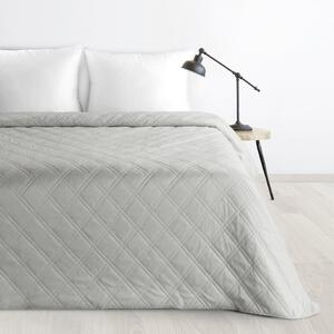 Dekorstudio Zamatový prehoz na posteľ LUIZ8 v striebornej farbe Rozmer prehozu (šírka x dĺžka): 170x210cm