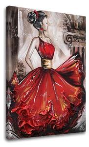 Obraz na plátne TANEČNICA Zľava 60 % 75x60 cm