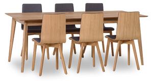 Jedálenský stôl Salento z dubového dreva - 2000x1000x22mm