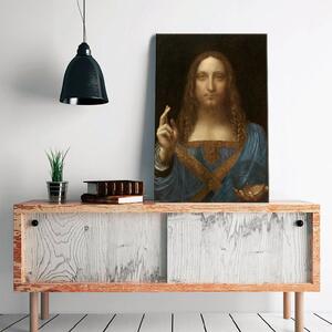 Obraz na plátne Leonardo da Vinci - Salvator Mundi Zľava 60 % 40x60 cm
