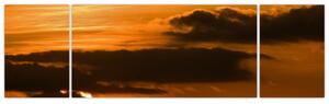 Západ slnka - moderné obrazy (Obraz 170x50cm)