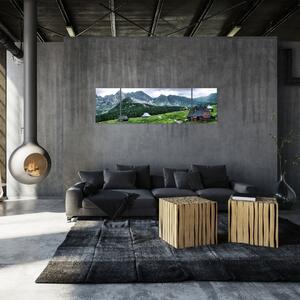 Údolie hôr - obraz (Obraz 170x50cm)