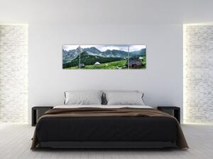Údolie hôr - obraz (Obraz 170x50cm)