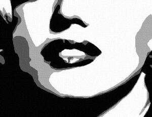 Ručne maľovaný POP Art obraz Marilyn Monroe 60x80 cm