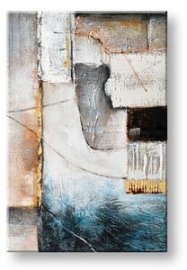 Maľovaný obraz na stenu ABSTRAKT 60x90 cm - 60×90 cm / Klasický 2 cm