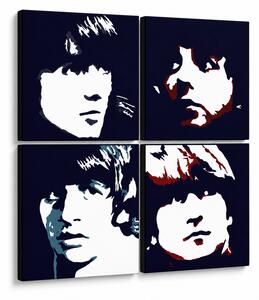 Ručne maľovaný POP Art obraz Beatles - obraz Beatles