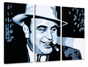Ručne maľovaný POP Art obraz AL CAPONE | rôzne veľkosti - 60x40 cm