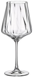 VÝPREDAJ Crystal Bohemia Cettia optic poháre na víno 700 ml