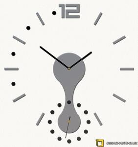 Moderné nástenné hodiny Grey PiXel