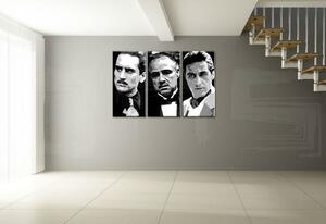 Ručne maľovaný POP Art obraz GODFATHER 90x60 cm