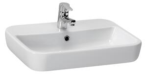 Cersanit Caspia umývadlo 60x42 cm obdĺžnik umývadlo na nábytok-pultové umývadlo biela K11-0095