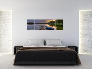 Obraz jazera (Obraz 170x50cm)