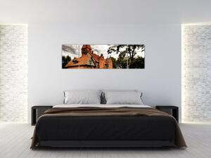 Tehlový dom - obraz (Obraz 170x50cm)