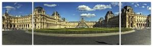 Múzeum Louvre - obraz (Obraz 170x50cm)