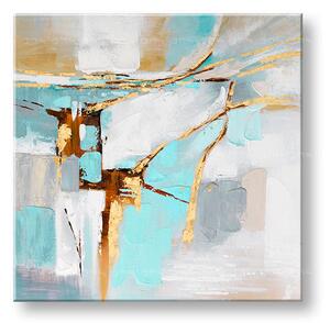 Maľovaný obraz na stenu ABSTRAKT 70x70 cm
