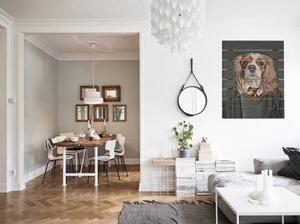 Obraz na dreve zvierací portrét Harry - 40x55 cm | rôzne uniformy - uniforma 1