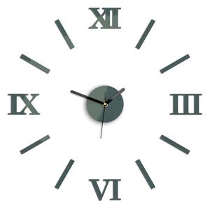Moderné nástenné hodiny NUMBER gray