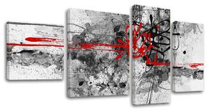 Obraz na plátne ABSTRAKT - 90x50 cm