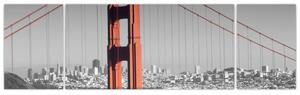 Golden Gate Bridge - obrazy (Obraz 170x50cm)